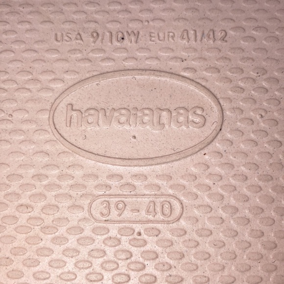 New Ladies’ Havaianas You St. Tropez Shine Pink Sandals   Size 9 - Picture 4 of 7